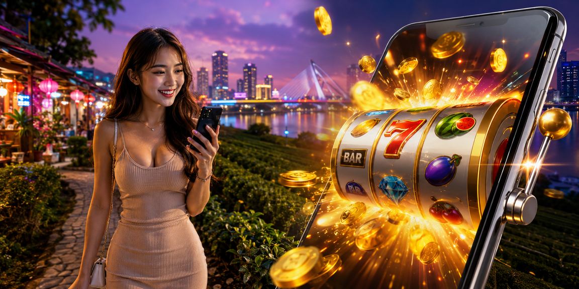 Players enjoying slot games at manu88 Malaysia